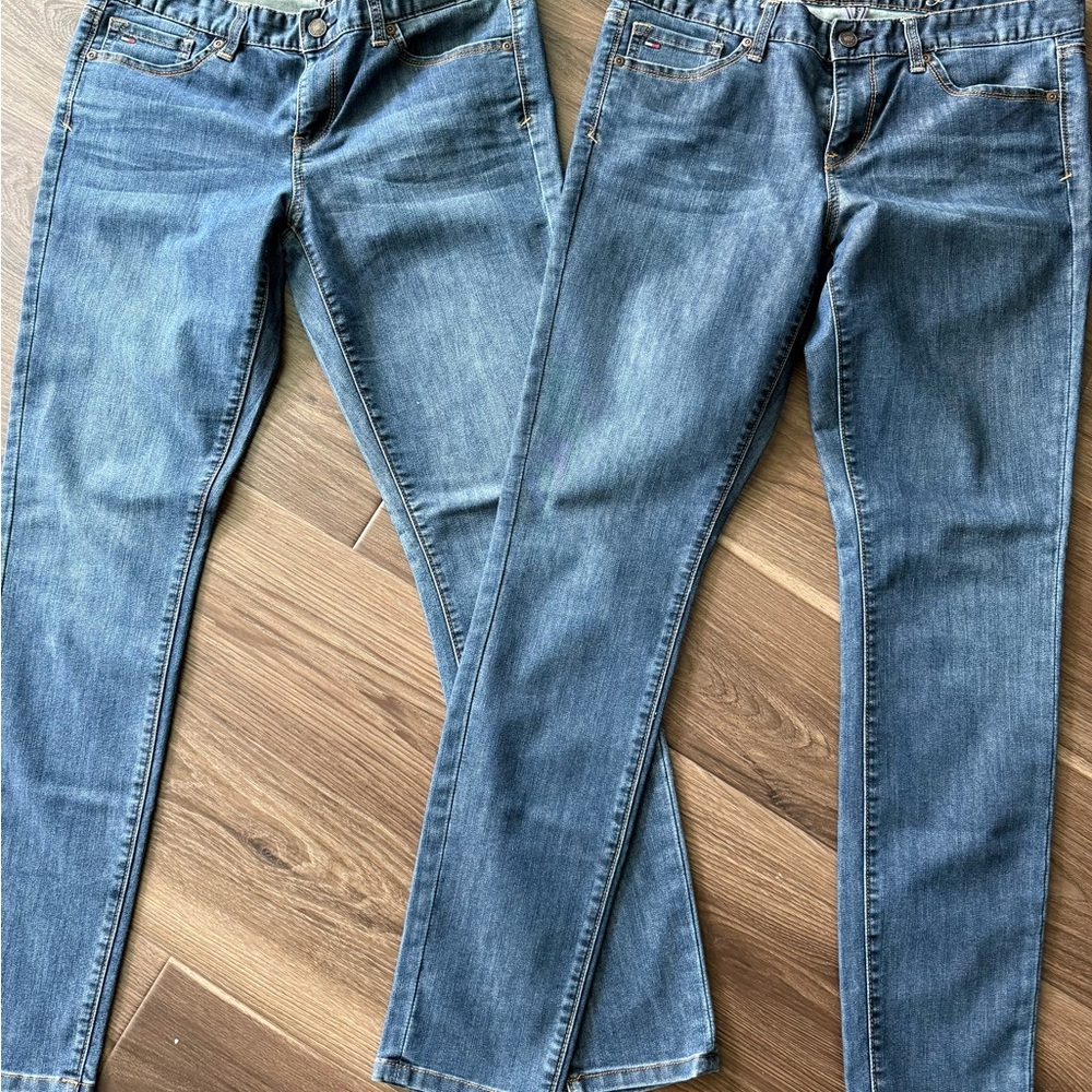 Tommy Hilfiger Women's Blue Skinny Jeans - 2 Pairs!!!